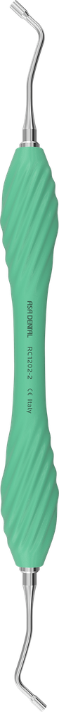 Füllinstrument # 2 - Hellgrün - 2 mm geriffelt RC1202-2 – ASA Dental S.p.A. Uninominale, Amalgams