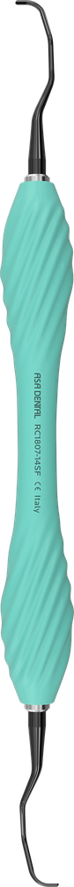 Gracey # 13/14, Sharpen Free - Türkis RC1807-14SF – ASA Dental S.p.A. Uninominale, PA-Chirurgie