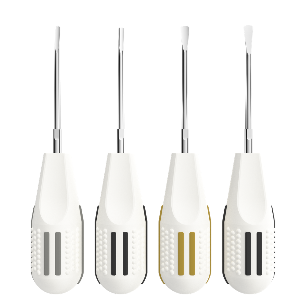 Kit di 4 leve – ASA Dental S.p.A. Uninominale, Root Elevators
