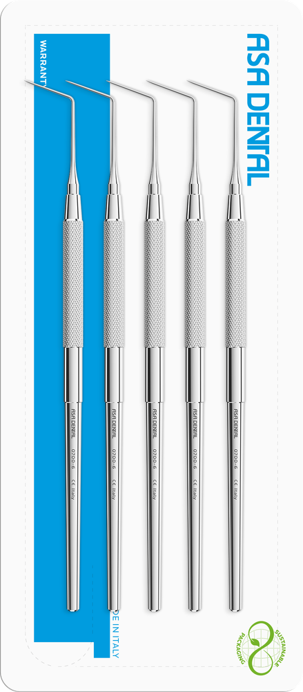 Sonde manico anatomico Set no. 5 Fig. 6 - 6