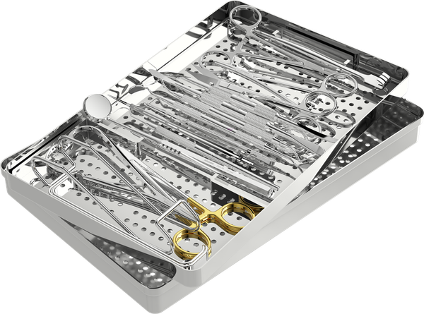 Chirurgie-Set mit 17 Instrumenten S3002-17