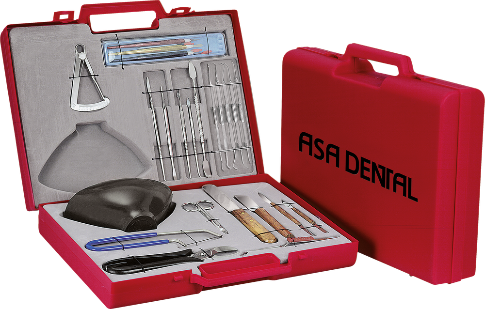 Labor-Set (Kunststoffbox) S6810-2 – ASA Dental S.p.A. Uninominale, Geräte