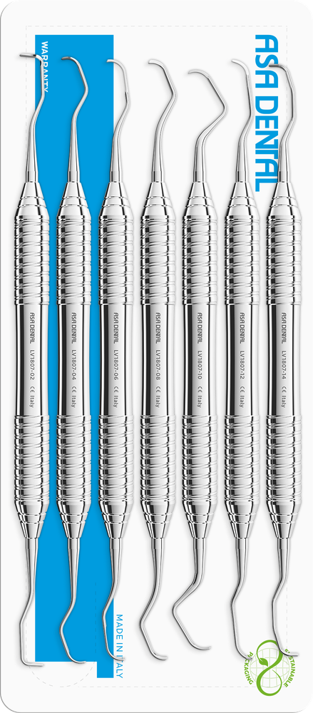 Gracey-Set Nr. 7 SLV1807 – ASA Dental S.p.A. Uninominale