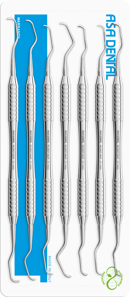 Gracey-Set Nr. 7 AF/Type SML1807AF – ASA Dental S.p.A. Uninominale
