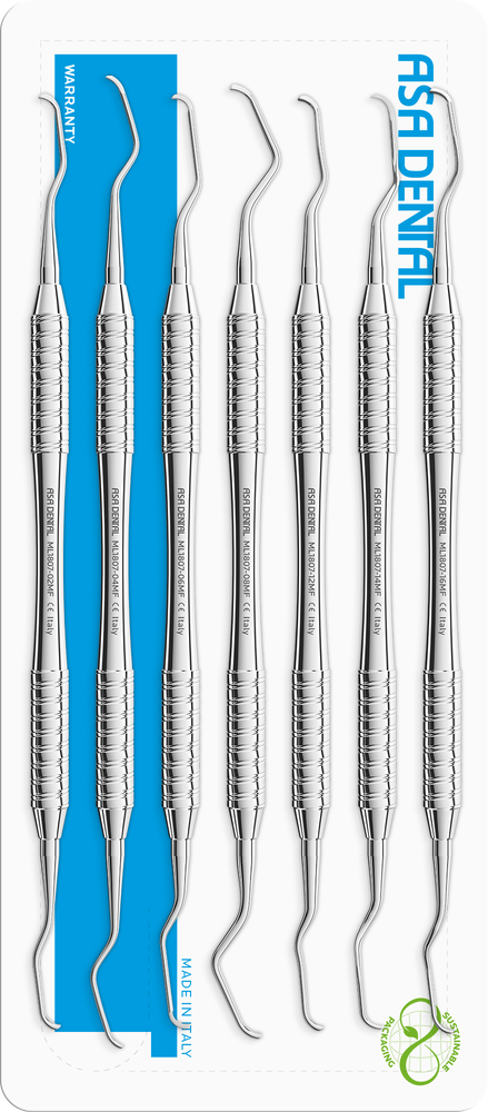 Set no. 7 Gracey MF/type – ASA Dental S.p.A. Uninominale, Periodontal Surgery