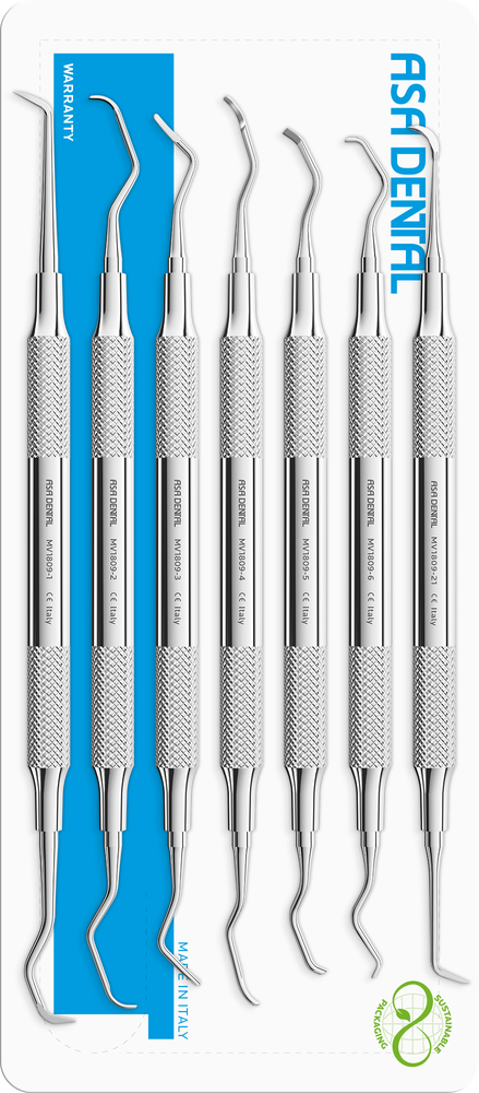 Set no. 7 Goldman-Fox - Asa Light – ASA Dental S.p.A. Uninominale, Periodontal Surgery