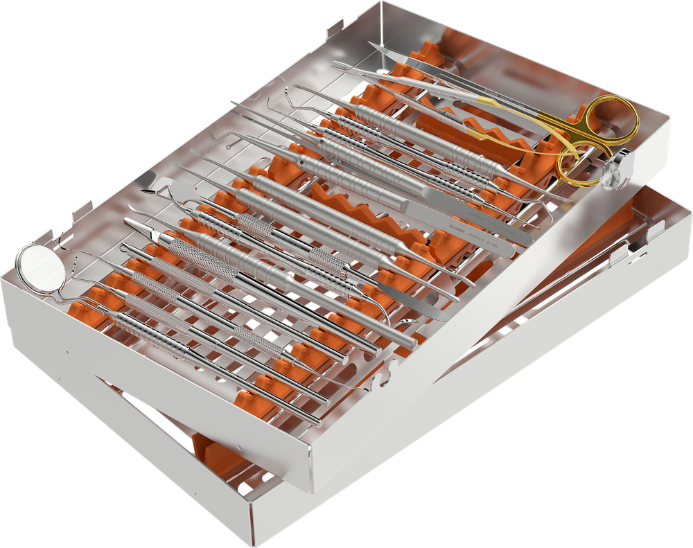 Paradontologie-Set Perfection (oranges Set) SPR2781-P – ASA Dental S.p.A. Uninominale