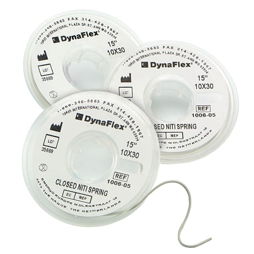 DYNAFLEX COATED NITI OPEN COIL – Dynaflex Orthodontics USA, Wires and Archwires