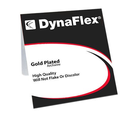GOLD PLATED NICKEL TITANIUM ARCHWIRE – Dynaflex Orthodontics USA, Wires and Archwires