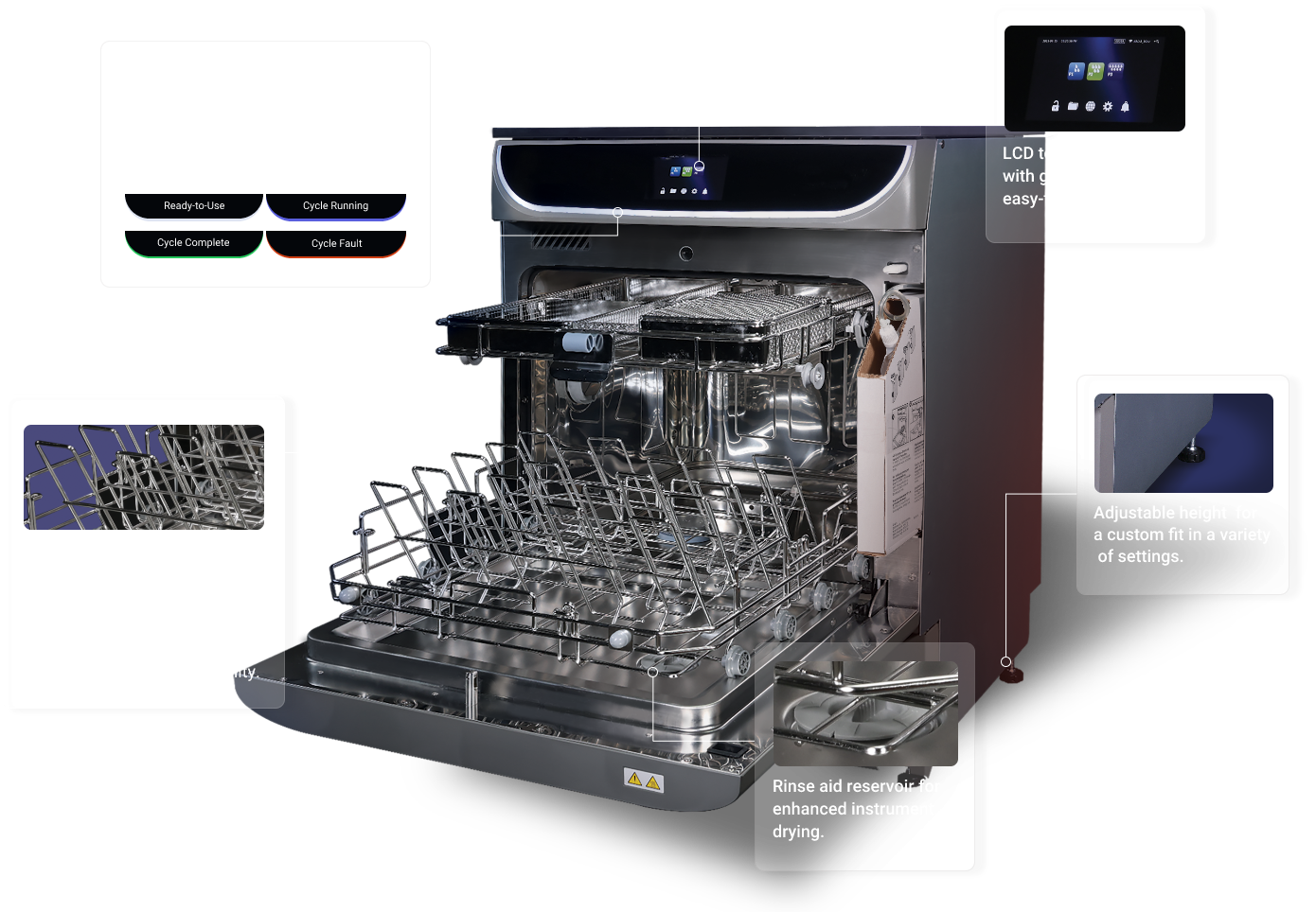 HYDRIM 112W G4+ Automated Instrument Washer