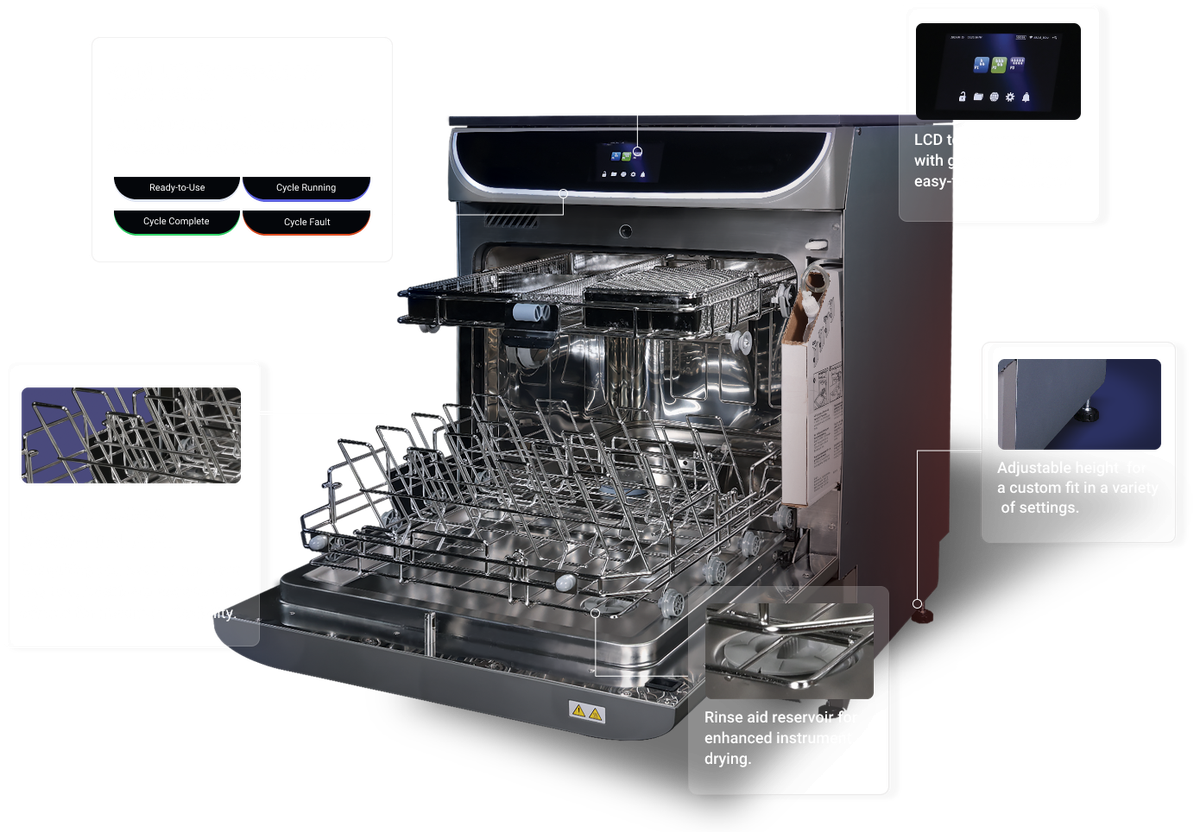 HYDRIM 112W G4+ Automated Instrument Washer – SciCan, Autoklaven/Sterilisationsgeräte und Zubehör