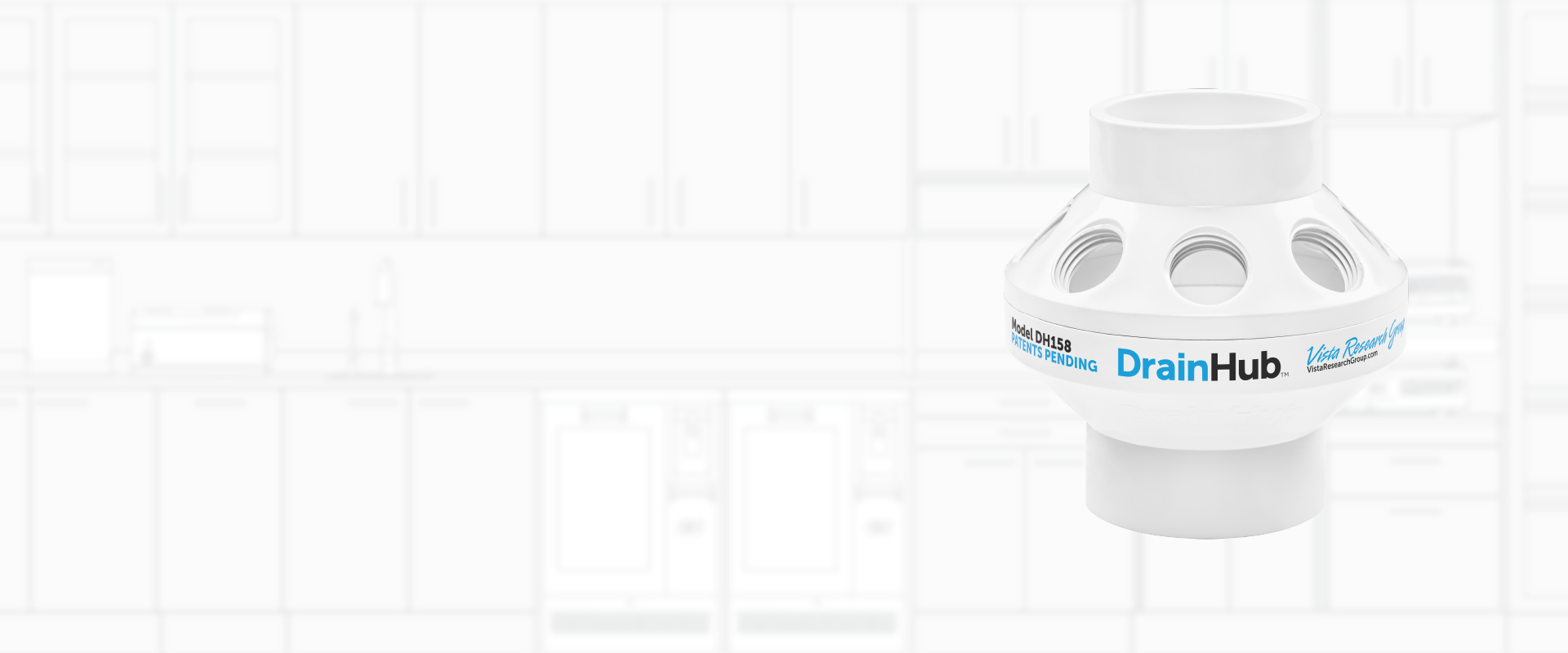DrainHub Multi-Port Drain Adapter