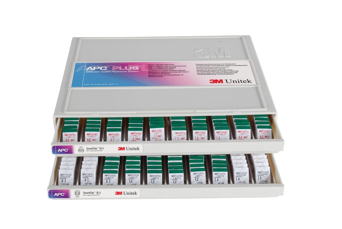 3M™ Inventory Dosiersystem-Schublade, Set mit zwei Schubladen – solventum, Accessories for Automatic Mixing Units