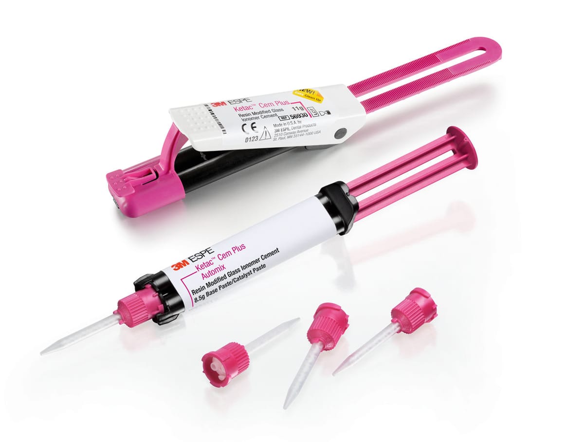3M™ Ketac™ Cem Plus Kunststoffmodifizierter Glasionomerzement für Dispenser Refill-Packungen – solventum, Composite Cements