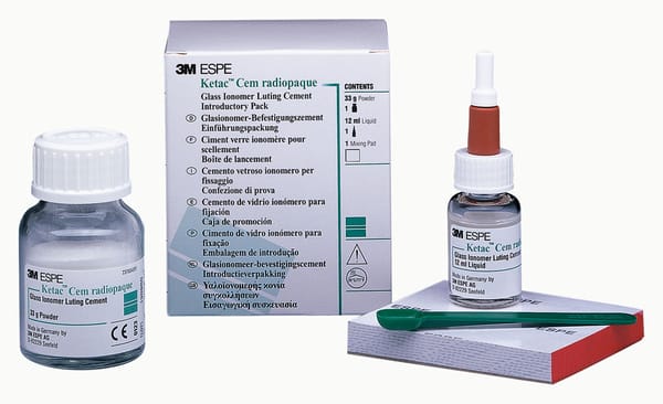 3M™ Ketac™ Cem radiopaque Glasionomer-Befestigungszement 37210, 37200, 37230, 37220