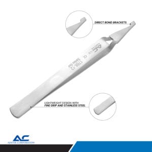 Direct Bond Bracket Tweezer, 14cm – Precision Orthodontic Instrument – ARCK CARE UK LTD, Zangen