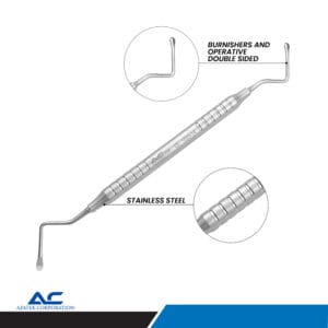 Curette Dental, Lucas Curette 3/3mm, Fig. 86 – Precision Dental Instrument – ARCK CARE UK LTD, PA-Chirurgie