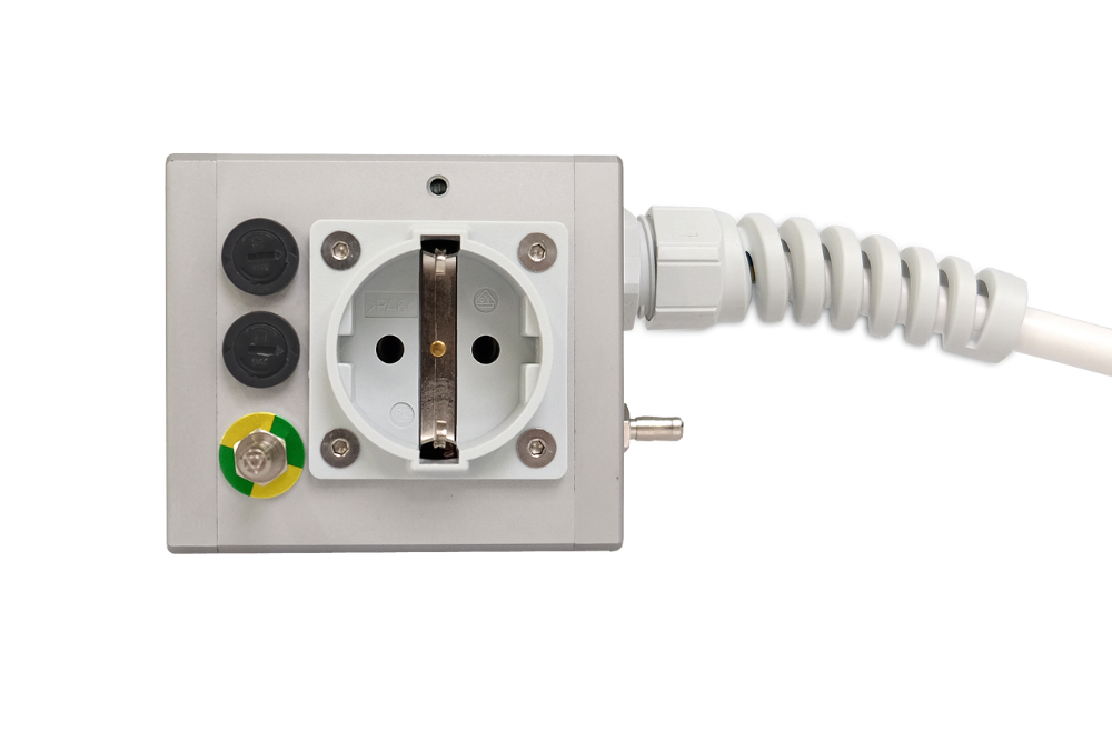 MEDX ZPA Medical Schuko Extension Cord – Baaske Medical GmbH & Co. KG
