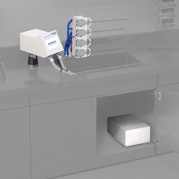 TRISON 4000.2 Si, L ultrasonic bath, left-hand version 7860