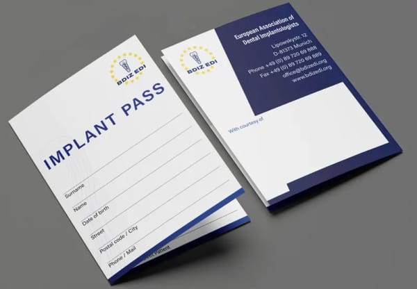Der neue Implantatpass - größer, schöner, wertiger