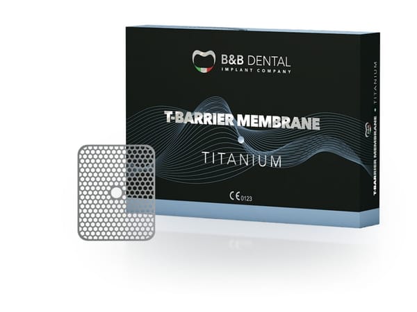 Membranas de implantología T-BARRIER en titanio