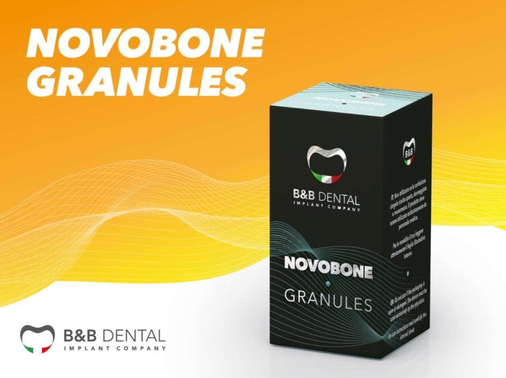 Novobone Granules – B&B Dental SRL, Knochenersatzmaterial