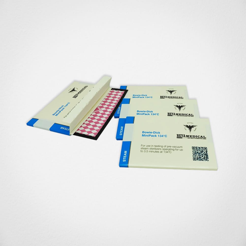 Bowie Dick Mini Pack – BEYA MEDIKAL ITH.IHR.SAN ve TIC LTD.STI., Sterilization Accessories