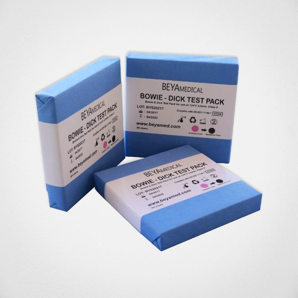 Bowie Dick Test Pack – BEYA MEDIKAL ITH.IHR.SAN ve TIC LTD.STI., Sterilization Accessories