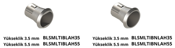 Ti-base Dayanaklar – Kemik Seviyesi