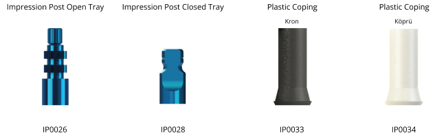 Abutment Level – Impression Components and Analogs – PROIMTECH SAGLIK ÜRÜNLERI ANONIM SIRKETI, Sonstiges