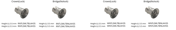 Ti-base Abutments – Tissue Level