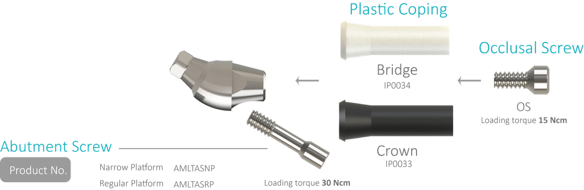 Angled Multi-unit Abutments – PROIMTECH SAGLIK ÜRÜNLERI ANONIM SIRKETI, Abutments