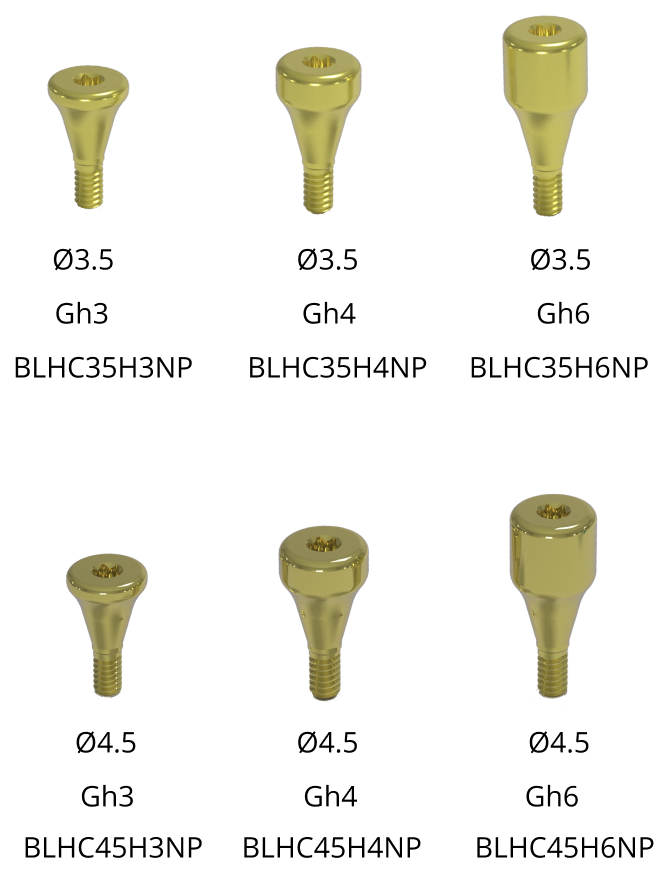 İyileşme Başlıkları – PROIMTECH SAGLIK ÜRÜNLERI ANONIM SIRKETI, Implant Components & Abutments