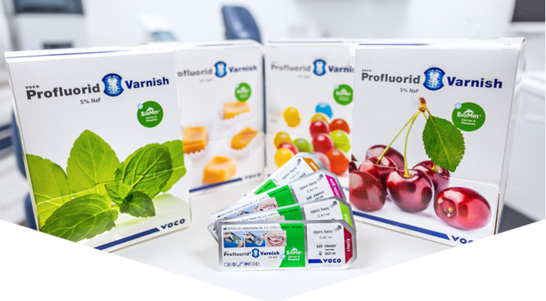 VOCO Profluorid® Varnish + BioMin® – BioMin Technologies Limited, Fluoridation