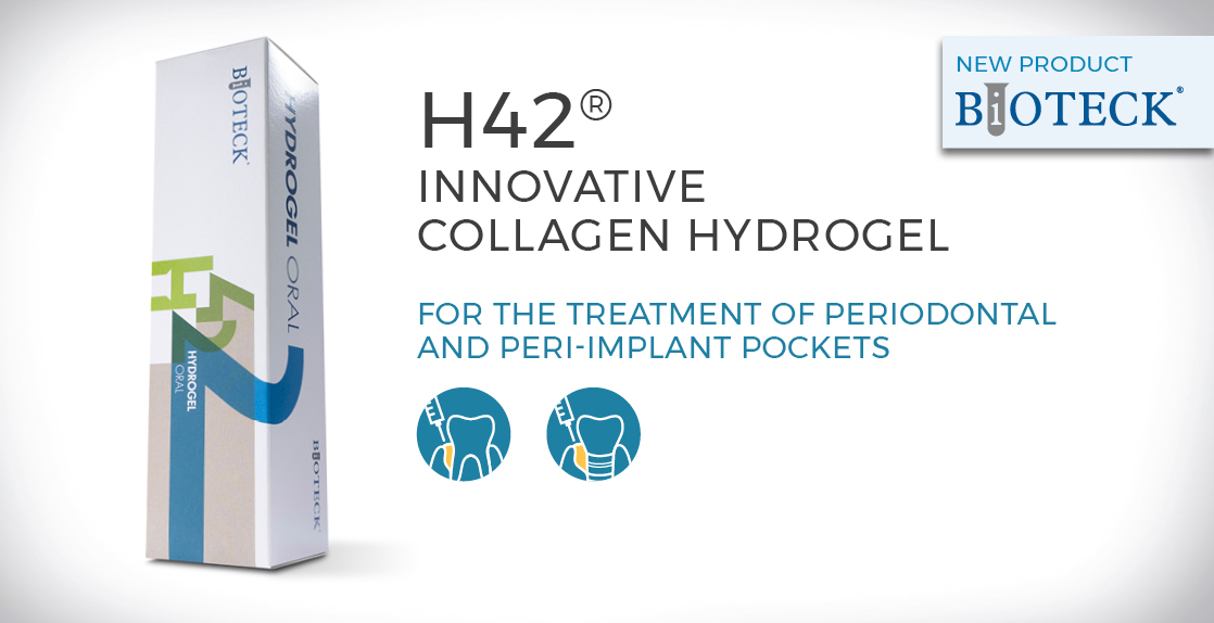 H42® - Innovative collagen-based hydrogel – Bioteck S.p.A., Perio Dressings