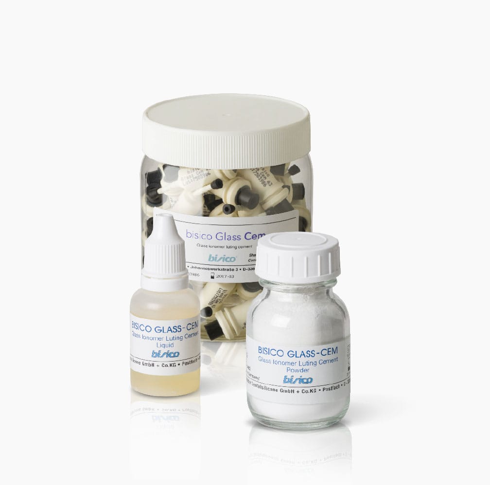 Bisico® Glass Cem – Bisico Bielefelder Dentalsilicone GmbH & Co. KG, Zemente
