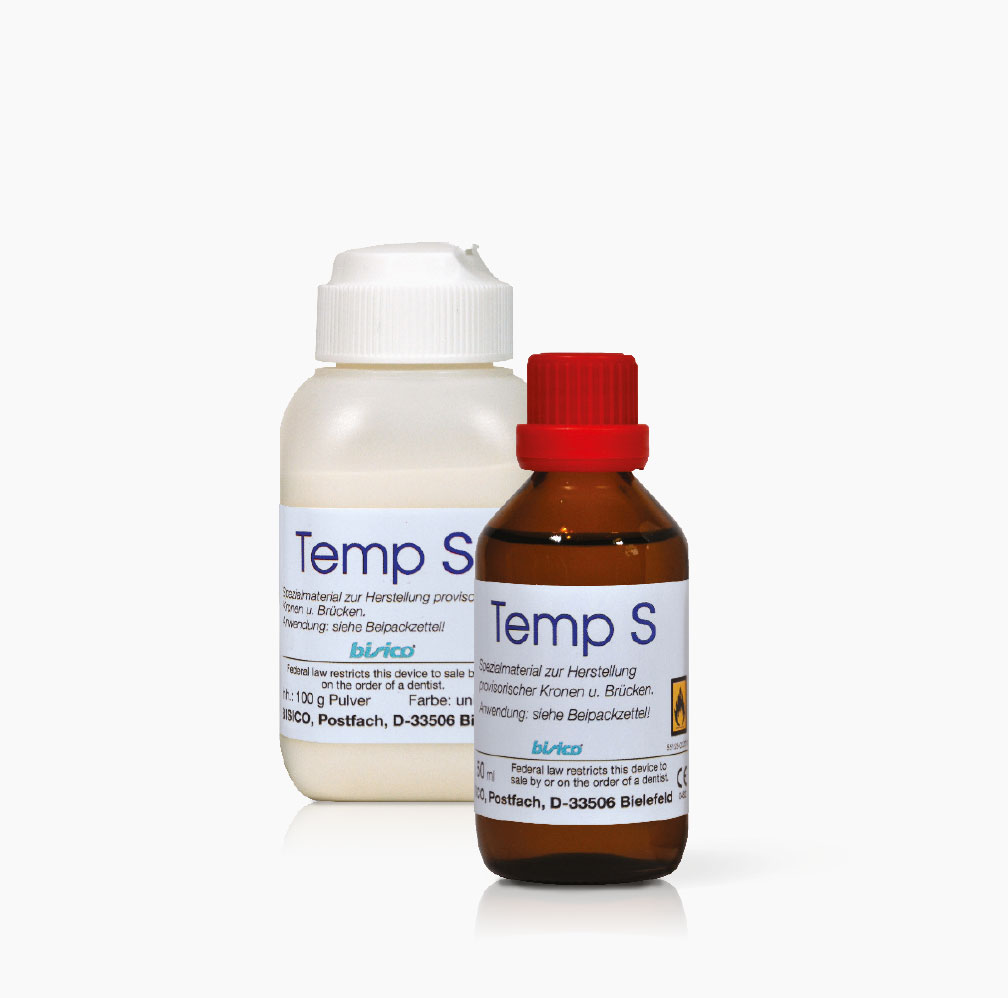 Temp S – Bisico Bielefelder Dentalsilicone GmbH & Co. KG, Temporary Crown & Bridge Materials