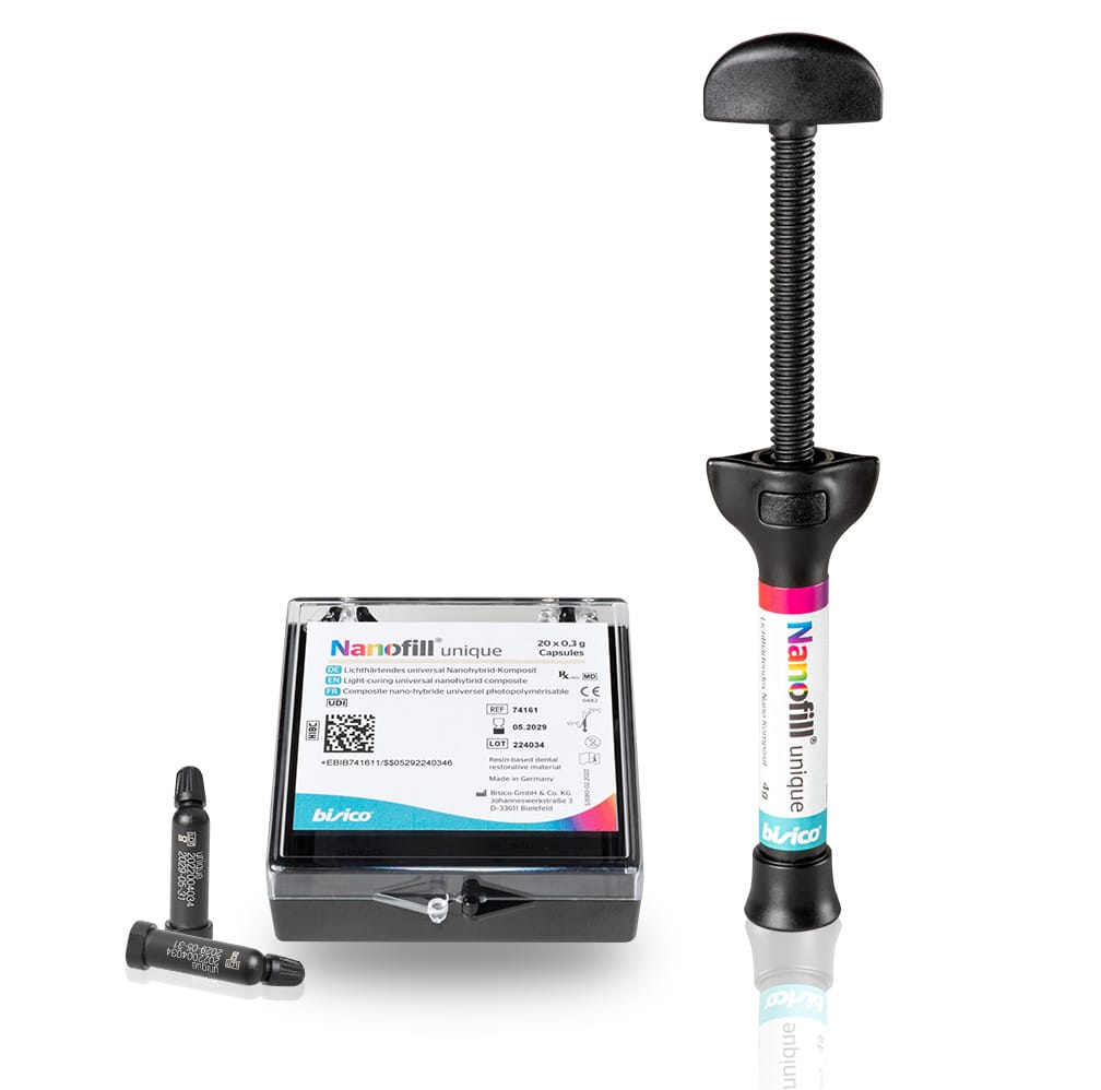 Nanofill unique – Bisico Bielefelder Dentalsilicone GmbH & Co. KG, Composites