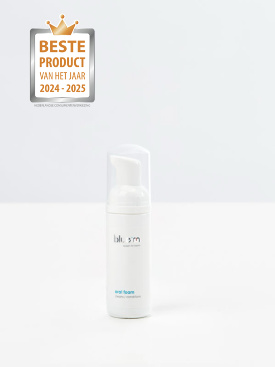blue®m oral foam on-the-go – Bluem Europe 5 Pillars Research BV, Mundspüllösungen
