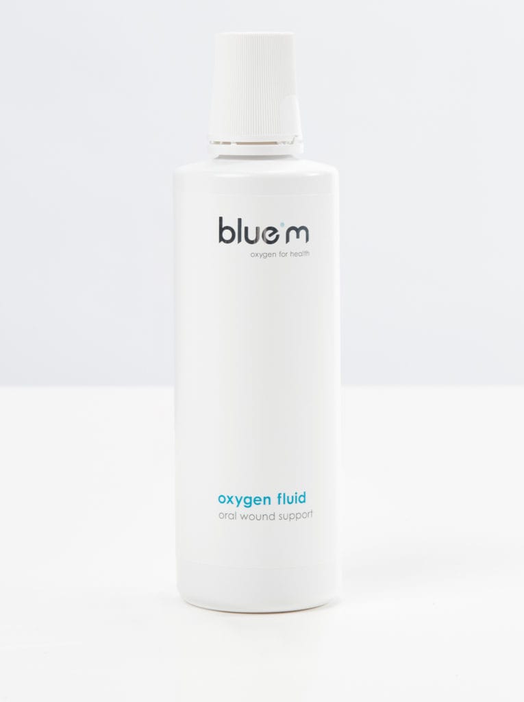Blue®m Oxygen Fluid – Bluem Europe 5 Pillars Research BV, Mundspüllösungen