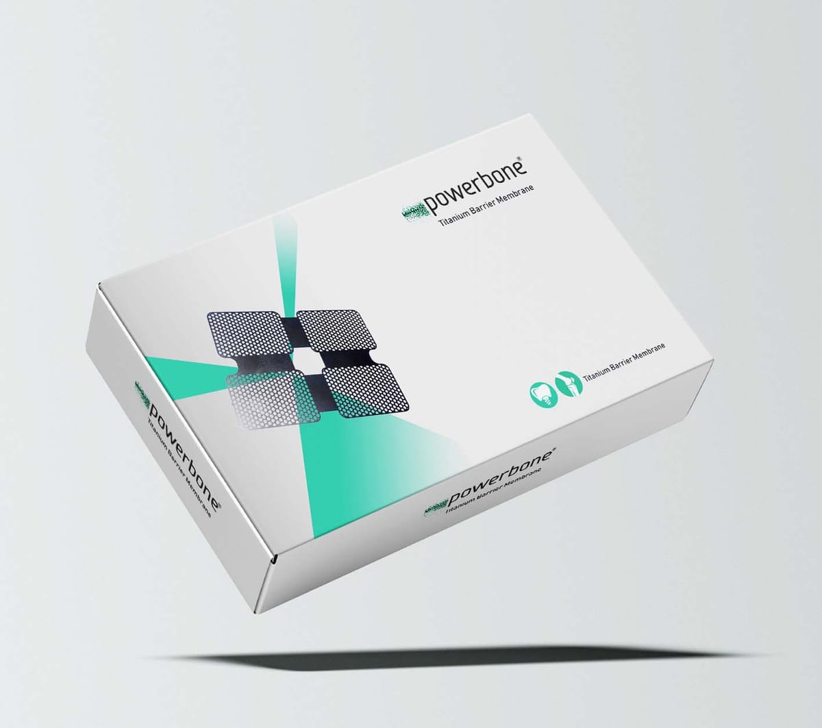 Powerbone Titanium Barrier Membrane – Bonegraft Biomaterials Co., Implantology