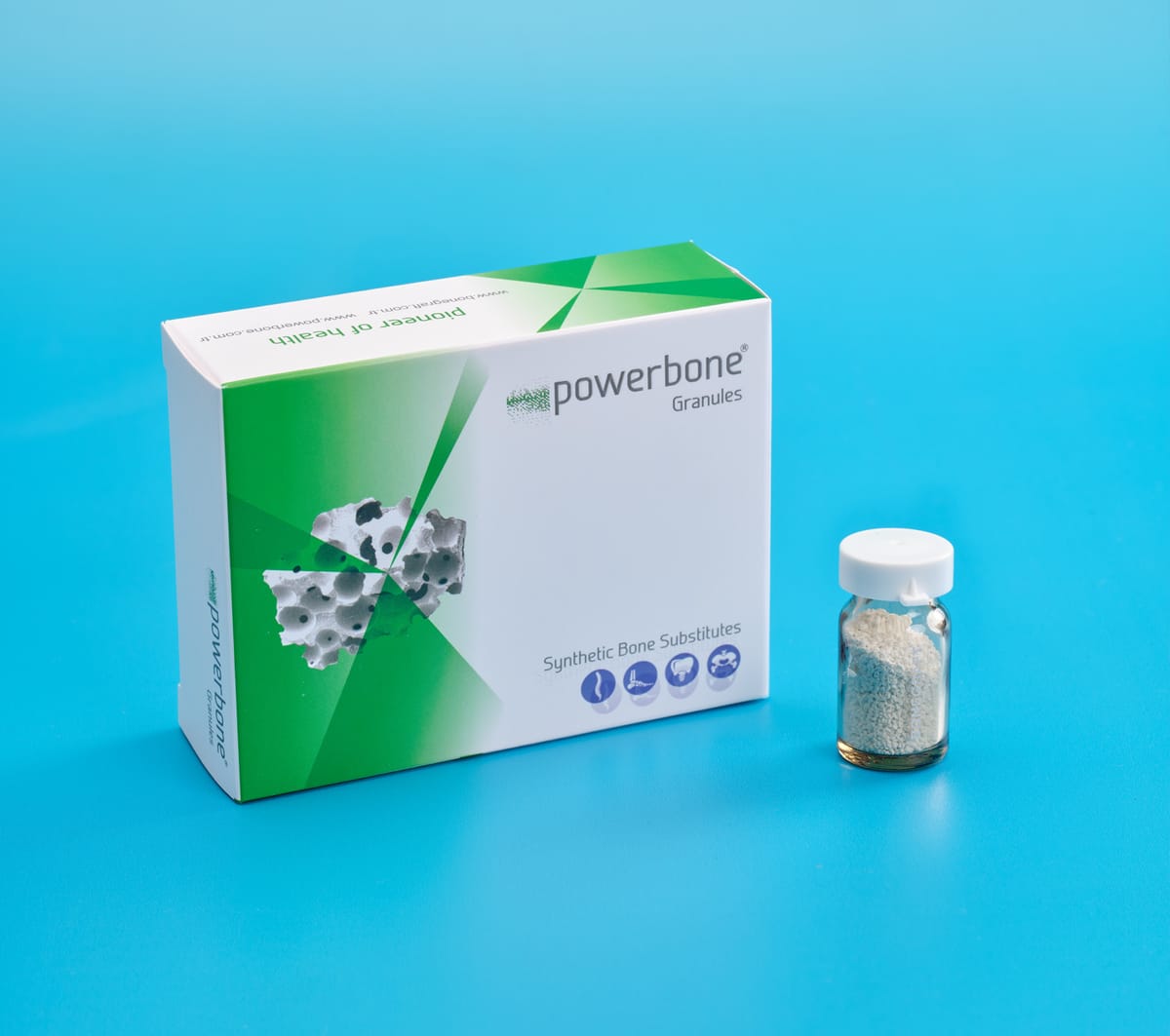 Powerbone Silicate Additive Crunch – Bonegraft Biomaterials Co., Bone Graft Materials