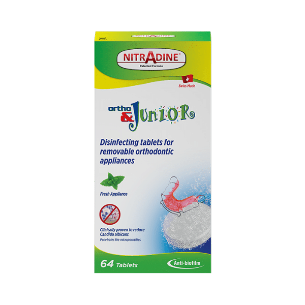 NitrAdine® Comprimés désinfectants Ortho &amp; Junior