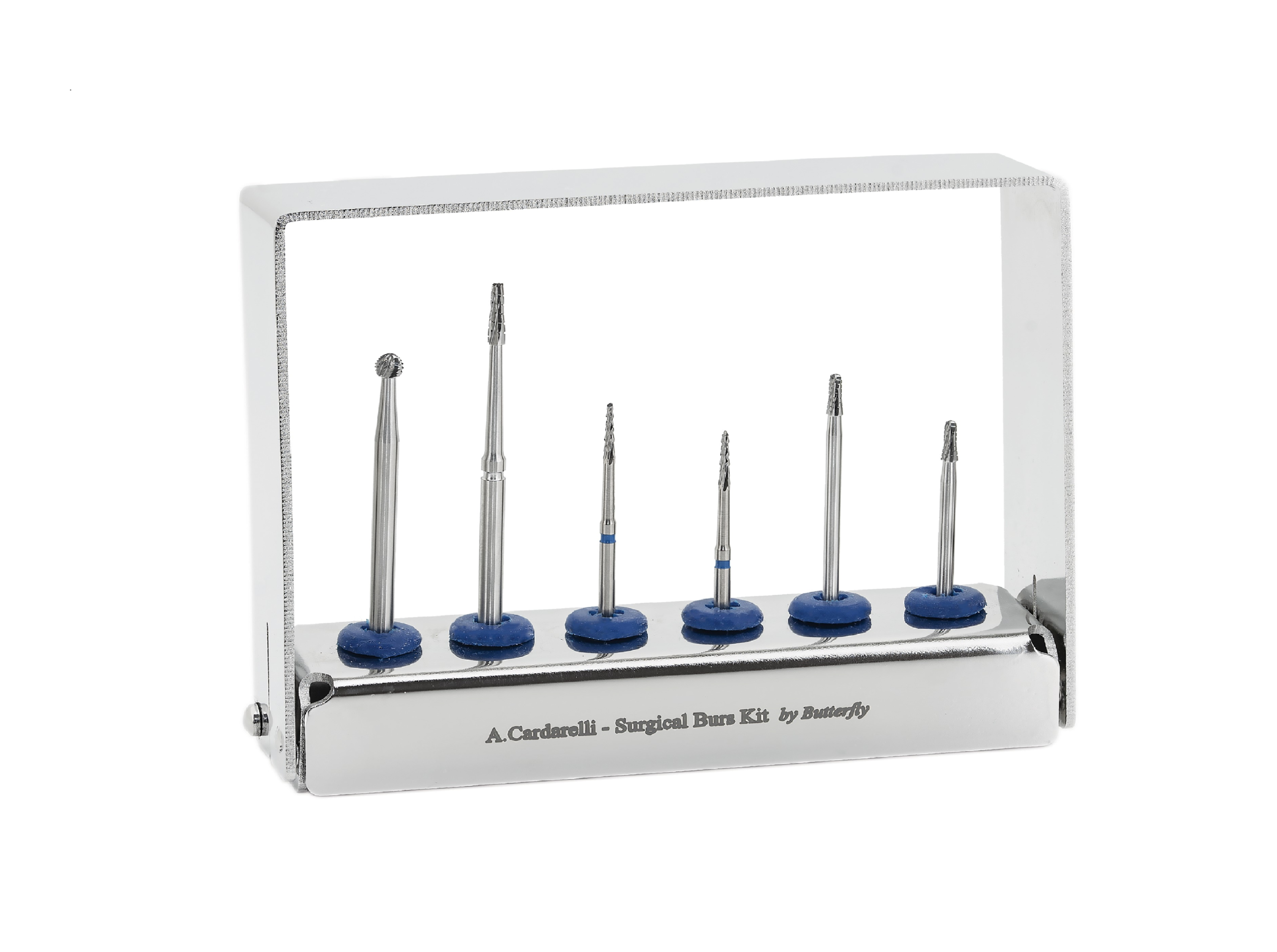 Chirurgisches Fräsen-Kit für retinierte Zähne – Butterfly Italia srl, Surgical Burs & Bone Mills