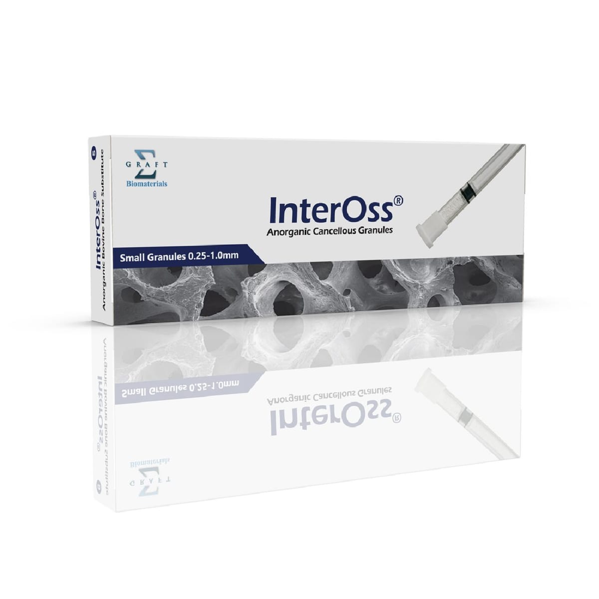 InterOss : biomatériau en granules d'origine bovine – Butterfly Italia srl, Bone Graft Materials