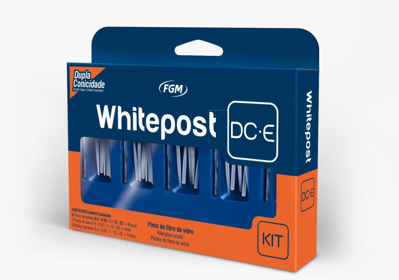 FGM Whitepost (DC-E) Fiberpost – Kibar Dental Tibbi Mal.San. Ve Tic, Post Systems