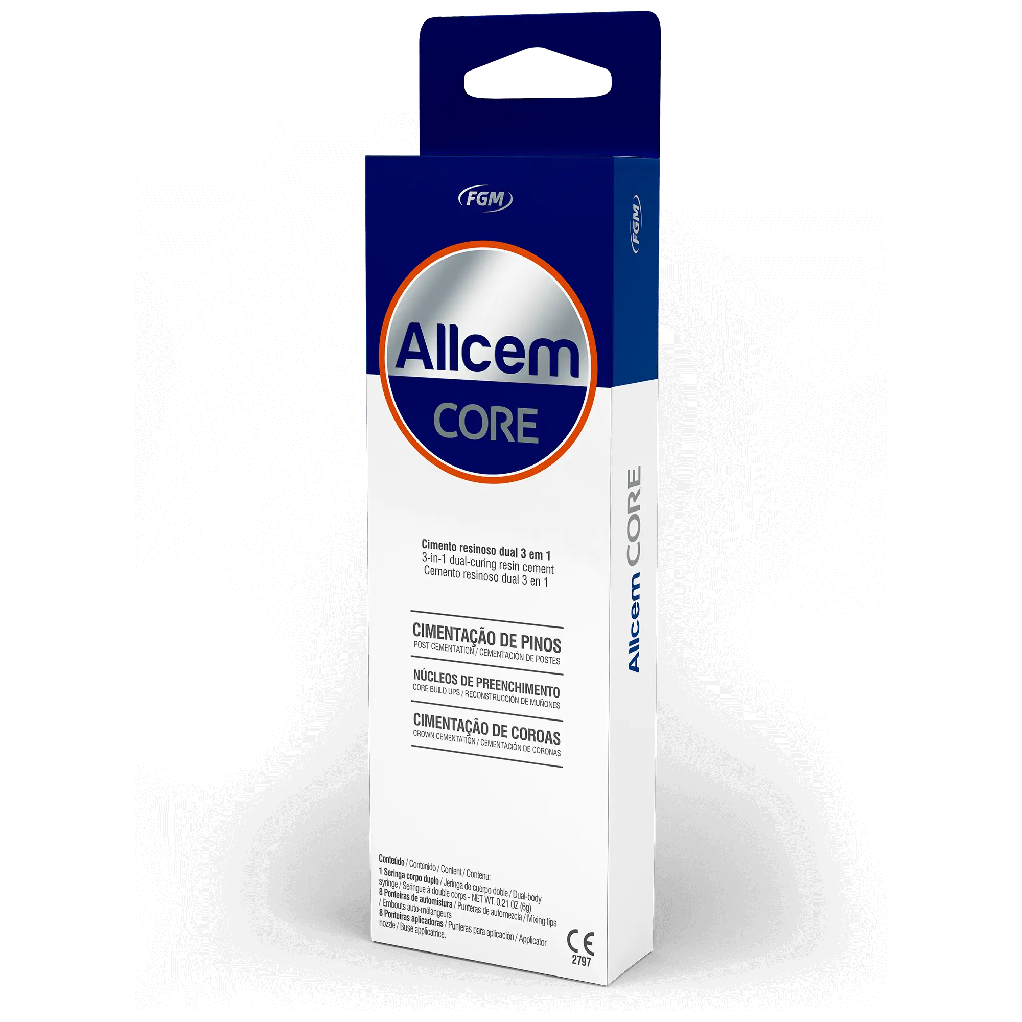 Allcem Core Siman (Yapıştırıcı) – Kibar Dental Tibbi Mal.San. Ve Tic, Dental Cements