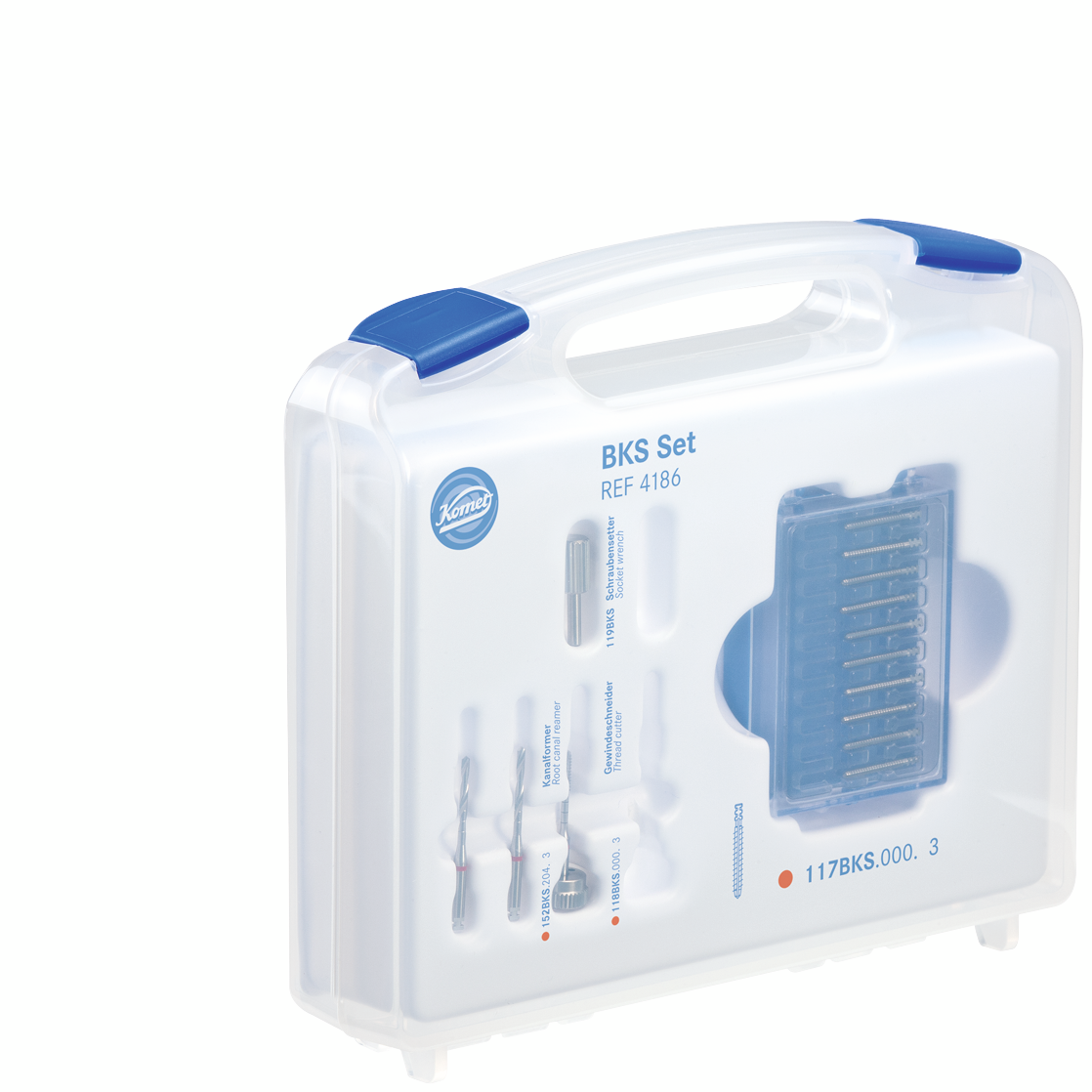 Wurzelstifte 4186 4186.204 – Komet Dental, Post Systems