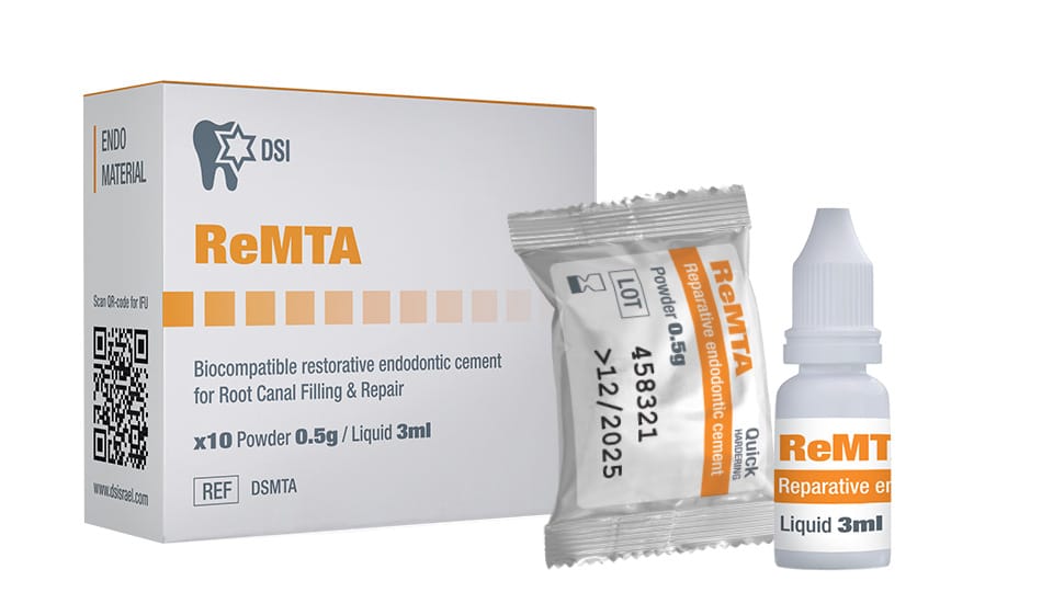 DSI ReMTA Root Canal Repair – DSI Dental Solutions Ltd, Zemente