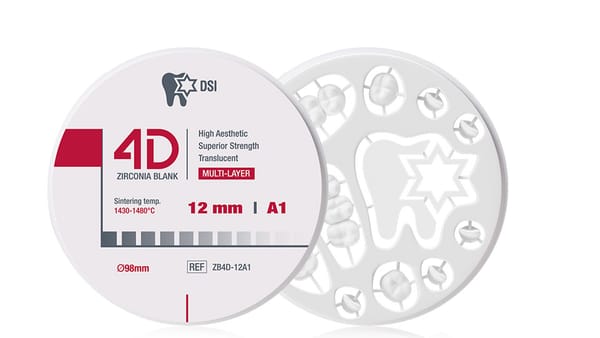 4D Zirconia Blank